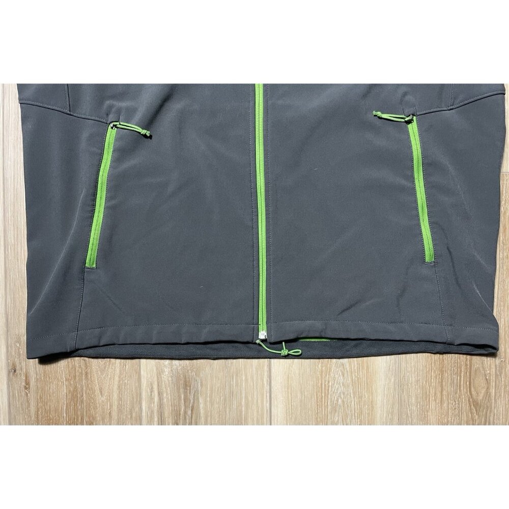 The North Face Soft Shell Hiking Fleece Lined Gray Jacket - Men Size XL - Picture 5 of 13